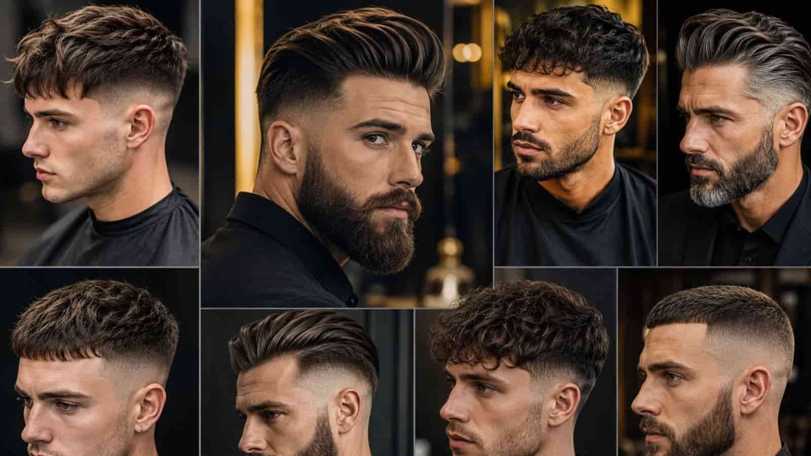 Tendencias de cortes de cabello y barba para hombre 2026 en Coacalco